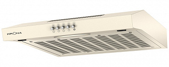 KRONA ERMINA 500 IVORY PUSH BUTTON; вытяжка кухонная  500мм