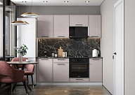 ЛИБЕРТИ (белый/шампань); набор мебели для кухни 2000 мм