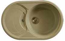 EMAR гранит EM-7801/EMQ-1775.C мойка врезная овальная 775*495; без выреза под смеситель